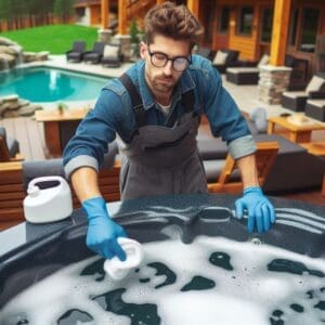 Deep Cleaning a Hot Tub